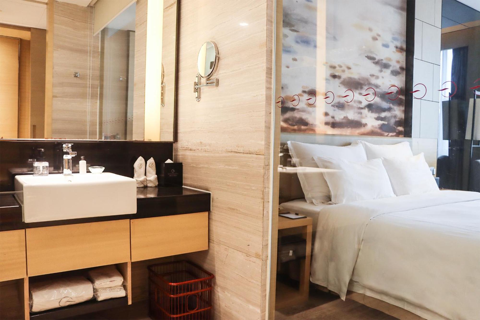 แกรนด์สไกไลท์อินเทอร์เนชั่นแนลโฮเต็ลกันโจว Hotel ก้านโจว ภายนอก รูปภาพ