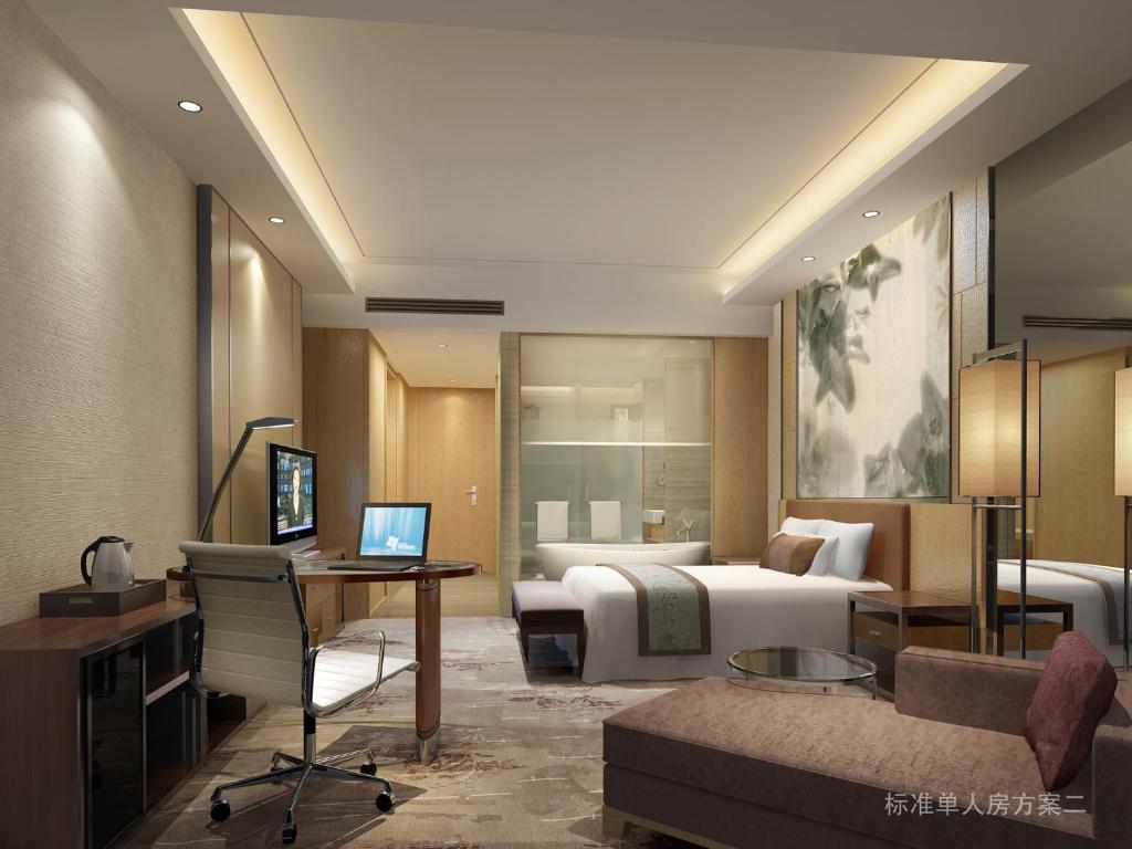 แกรนด์สไกไลท์อินเทอร์เนชั่นแนลโฮเต็ลกันโจว Hotel ก้านโจว ภายนอก รูปภาพ